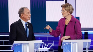 Elizabeth Warren Mike Bloomberg