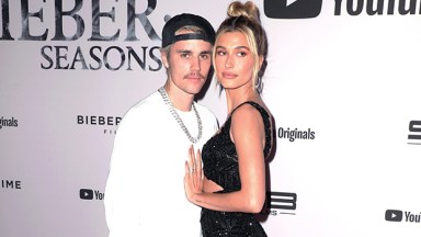 Justin Bieber & Hailey Baldwin on red carpet for 'Seasons'