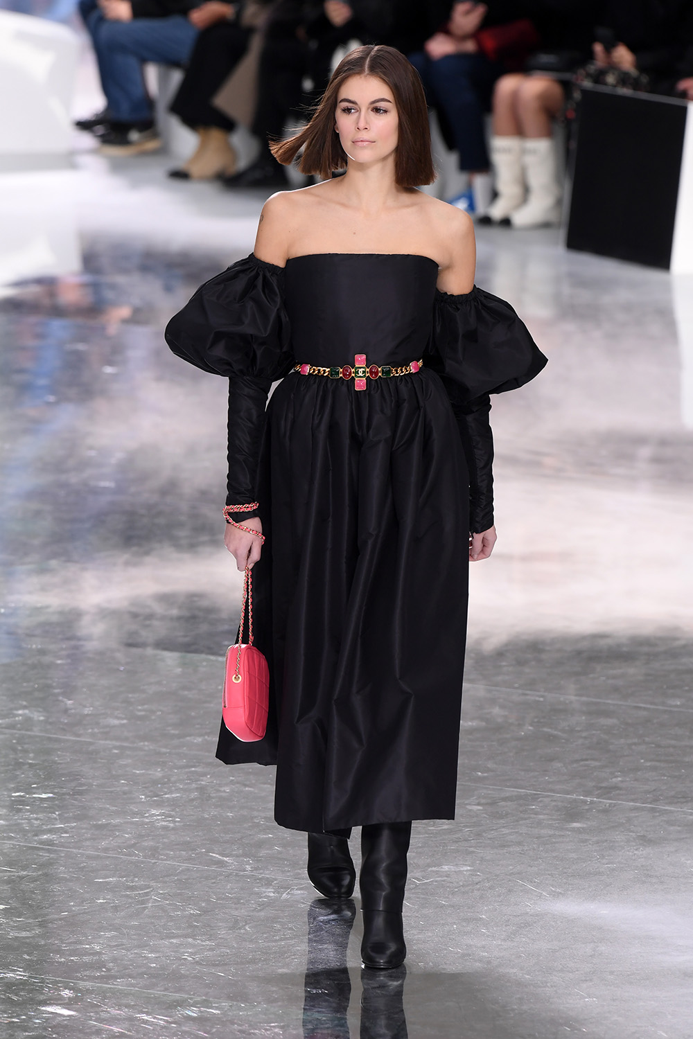 Kaia Gerber on the catwalkChanel show, Runway, Fall Winter 2020, Paris Fashion Week, France - 03 Mar 2020