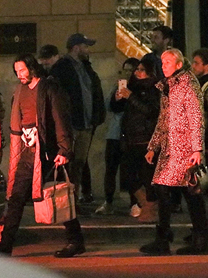 Keanu Reeves & Alexandra Grant