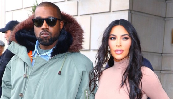 Kim Kardashian and Kanye West