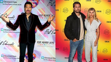 Lionel Richie, Scott Disick, Sofia Richie