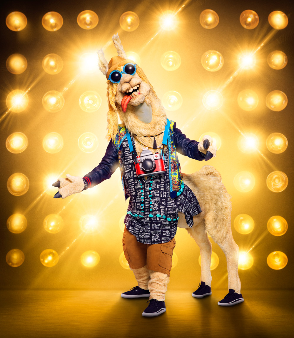 THE MASKED SINGER: The Llama. CR: Michael Becker / FOX. © 2020 FOX MEDIA LLC.