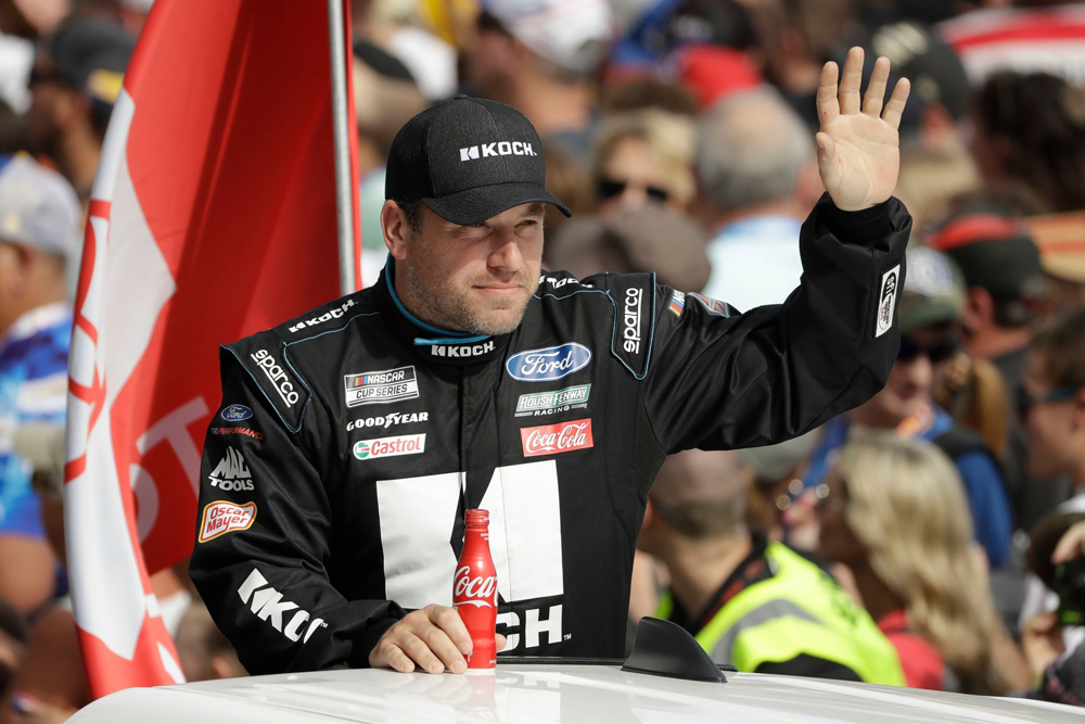 Ryan Newman before the NASCAR Daytona 500 auto race, at Daytona International Speedway in Daytona Beach, Fla
NASCAR Daytona 500 Auto Racing, Daytona Beach, USA - 16 Feb 2020