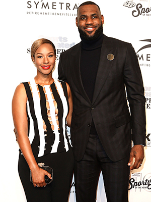 LeBron and Savannah James