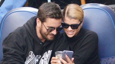 Scott Disick Sofia Richie social media love