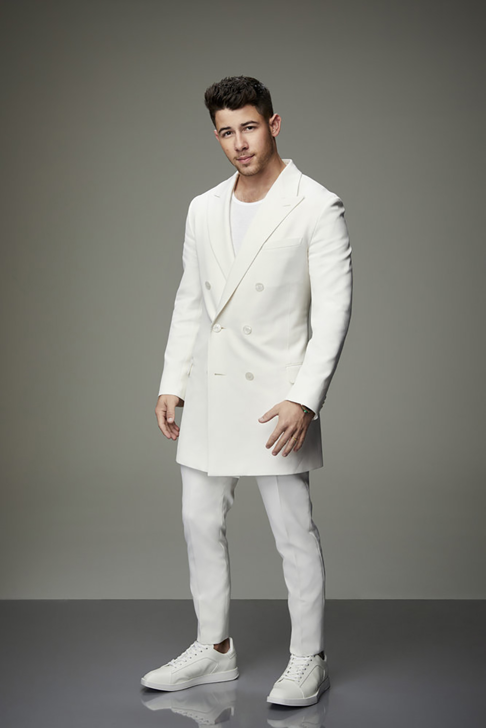 THE VOICE -- Season: 18 --  Pictured: Nick Jonas -- (Photo by: Art Streiber/NBC)