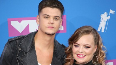 Tyler Baltierra & Catelynn Lowell at the VMAs