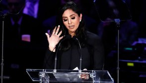 Vanessa Bryant at Kobe's Memorial