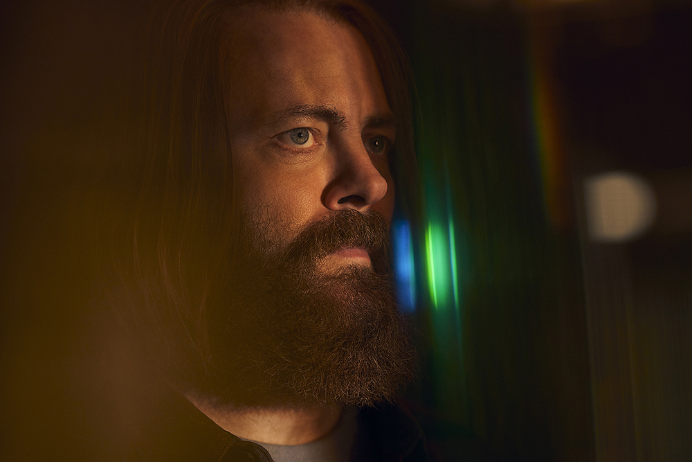 DEVS -- Pictured: Nick Offerman as Forest. CR: Kurt Iswarienko/FX