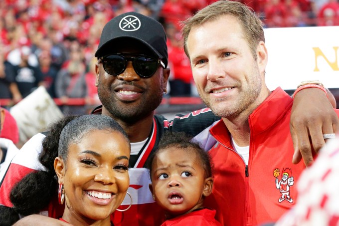 Gabrielle Union & Dwyane Wade With Daughter Kaavia