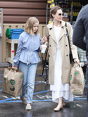 Angelina Jolie & Vivienne Jolie-Pitt