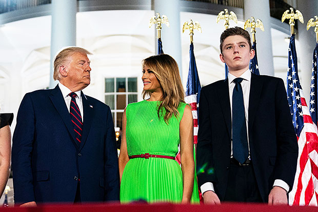 barron trump donald trump melania trump