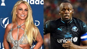 britney spears usain bolt