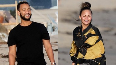 John Legend & Chrissy Teigen in Malibu