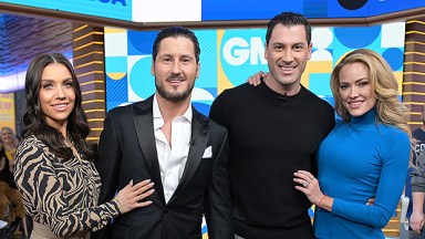 Val & Maks Chmerkovskiy with wives Jenna Johnson & Peta Murgatroyd