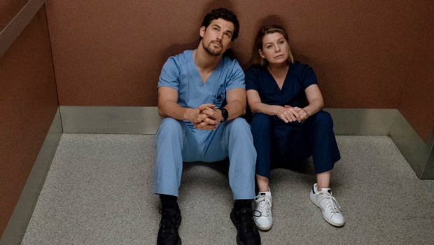 Giacomo Gianniotti and Ellen Pompeo