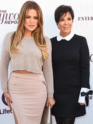 khloe kardashian kris jenner
