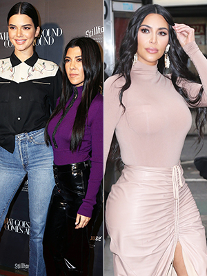 Kendall Jenner & Kourtney Kardashian, Kim Kardashian