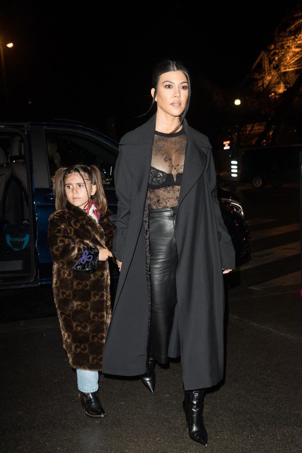 Kourtney Kardashian & Penelope Disick