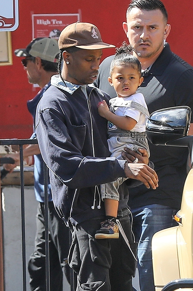 Travis Scott & Stormi Webster