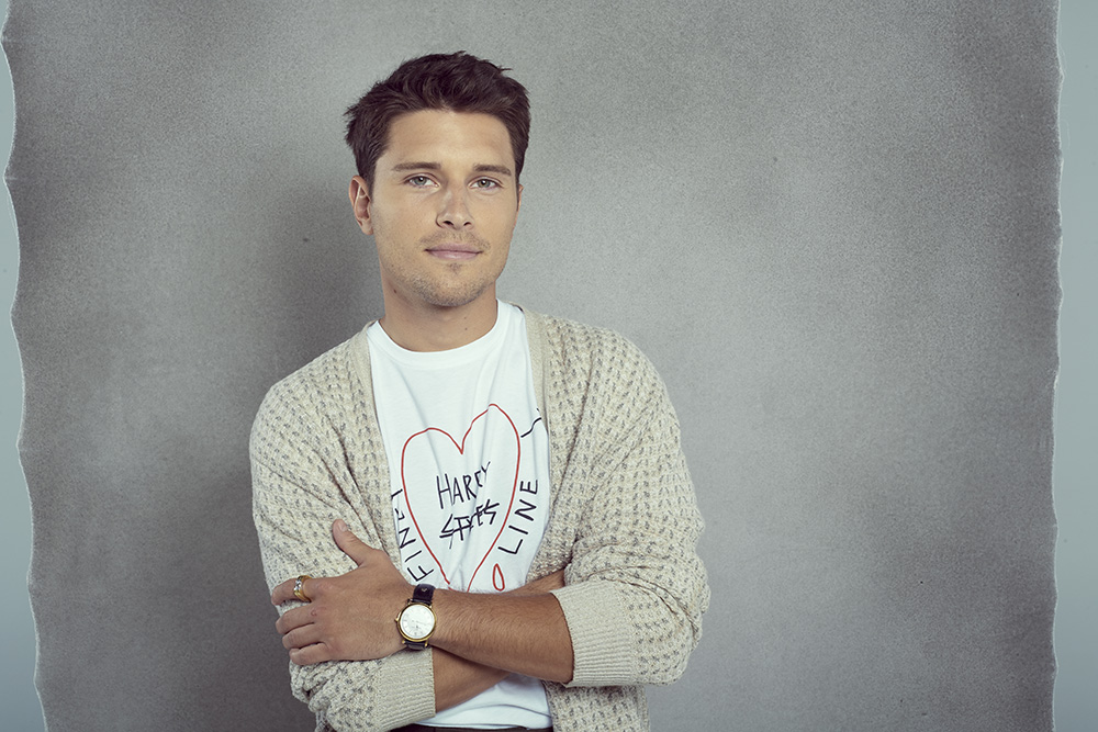 Actor Ronen Rubenstein poses for a portrait at PMC Studios in Los Angeles, California on March 4, 2020.