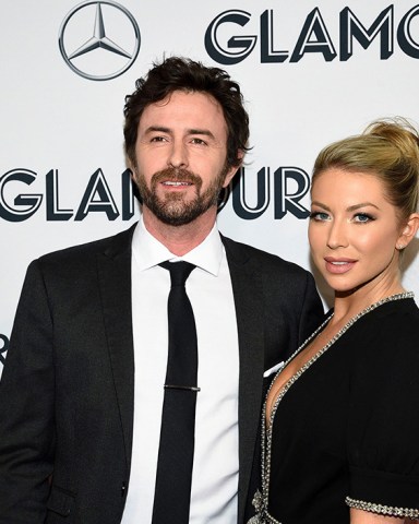 Beau Clark, Stassi Schroeder. Beau Clark and fiancé Stassi Schroeder attend the Glamour Women of the Year Awards at Alice Tully Hall, in New York
Glamour Women of the Year Awards 2019, New York, USA - 11 Nov 2019