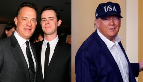 Tom Hanks, Colin Hanks, Donald Trump