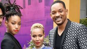 Will Smith Jada Pinkett React Willow Hair