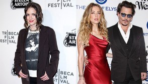 Winona Ryder, Johnny Depp, Amber Heard