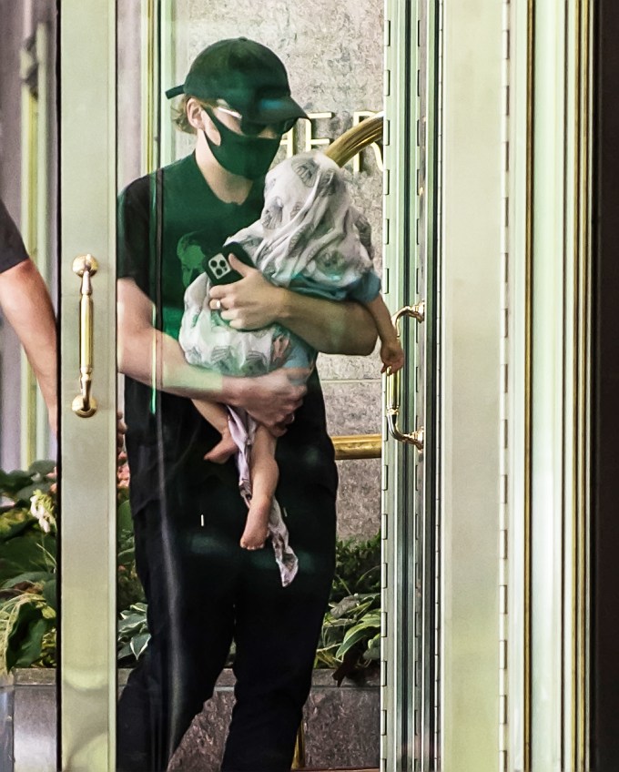 Rupert Grint & Daughter Wednesday