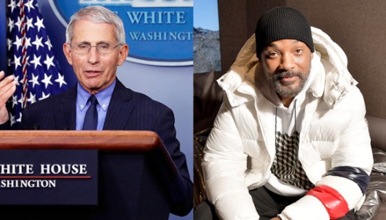 anthony fauci, will smith