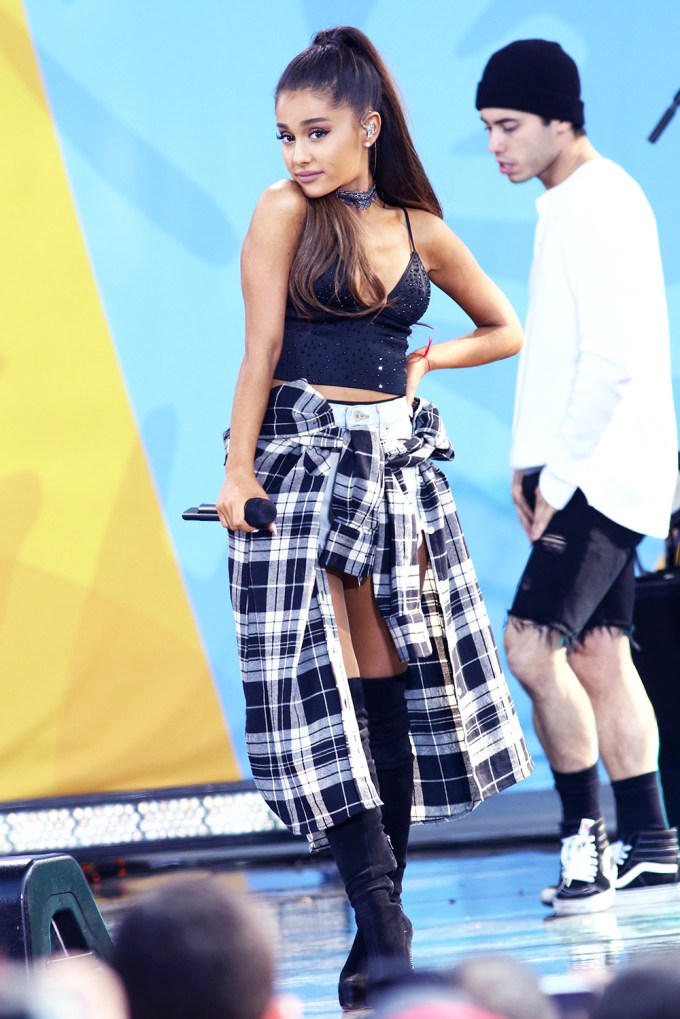 Ariana Grande Performing On GMA