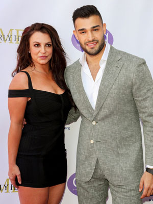 Britney Spears and Sam Asghari