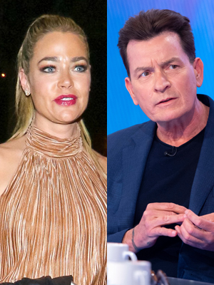 Denise Richards, Charlie Sheen