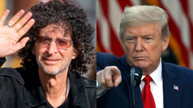 Howard Stern and Donald Trump