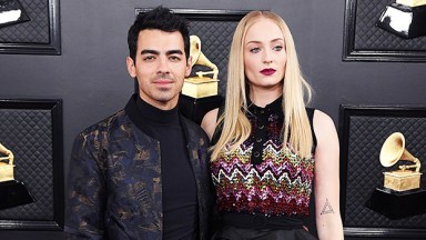 Joe Jonas & Sophie Turner on the red carpet