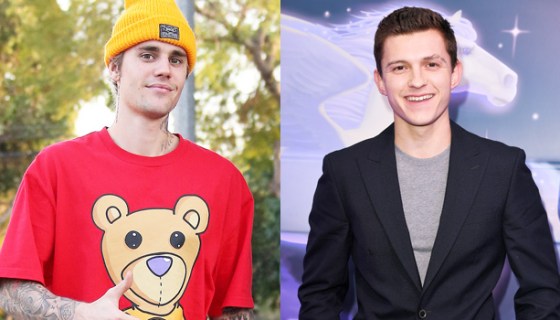Justin Bieber Tom Holland