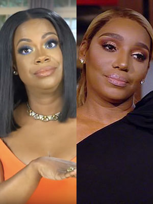Kandi Burruss and NeNe Leakes