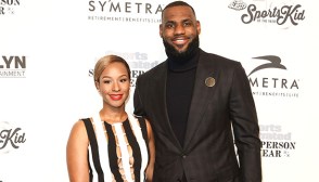 LeBron James and wife Savannah