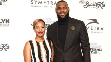 LeBron James and wife Savannah