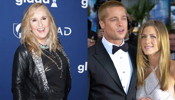 melissa etheridge brad pitt jennifer aniston