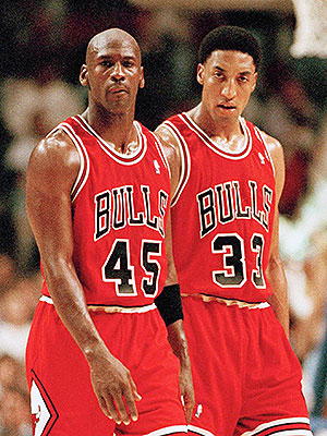 Michael Jordan & Scottie Pippen