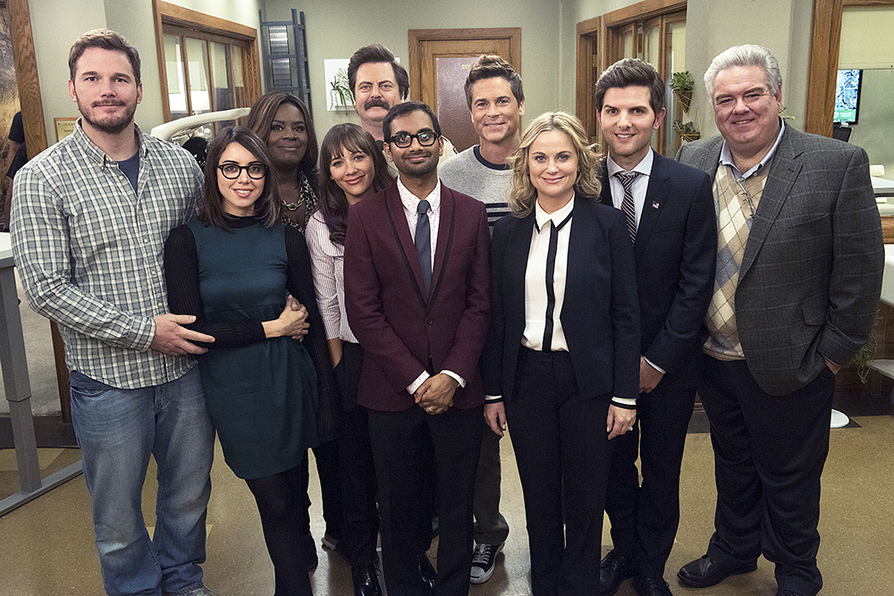 Chris Pratt, Aubrey Plaza, Retta, Rashida Jones, Nick Offerman, Aziz Ansari, Rob Lowe, Amy Poehler, Adam Scott, Jim O'Heir
Parks and Recreation - 2008-2013