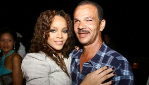 Rihanna and her dad