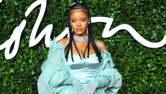 Rihanna on the red carpet