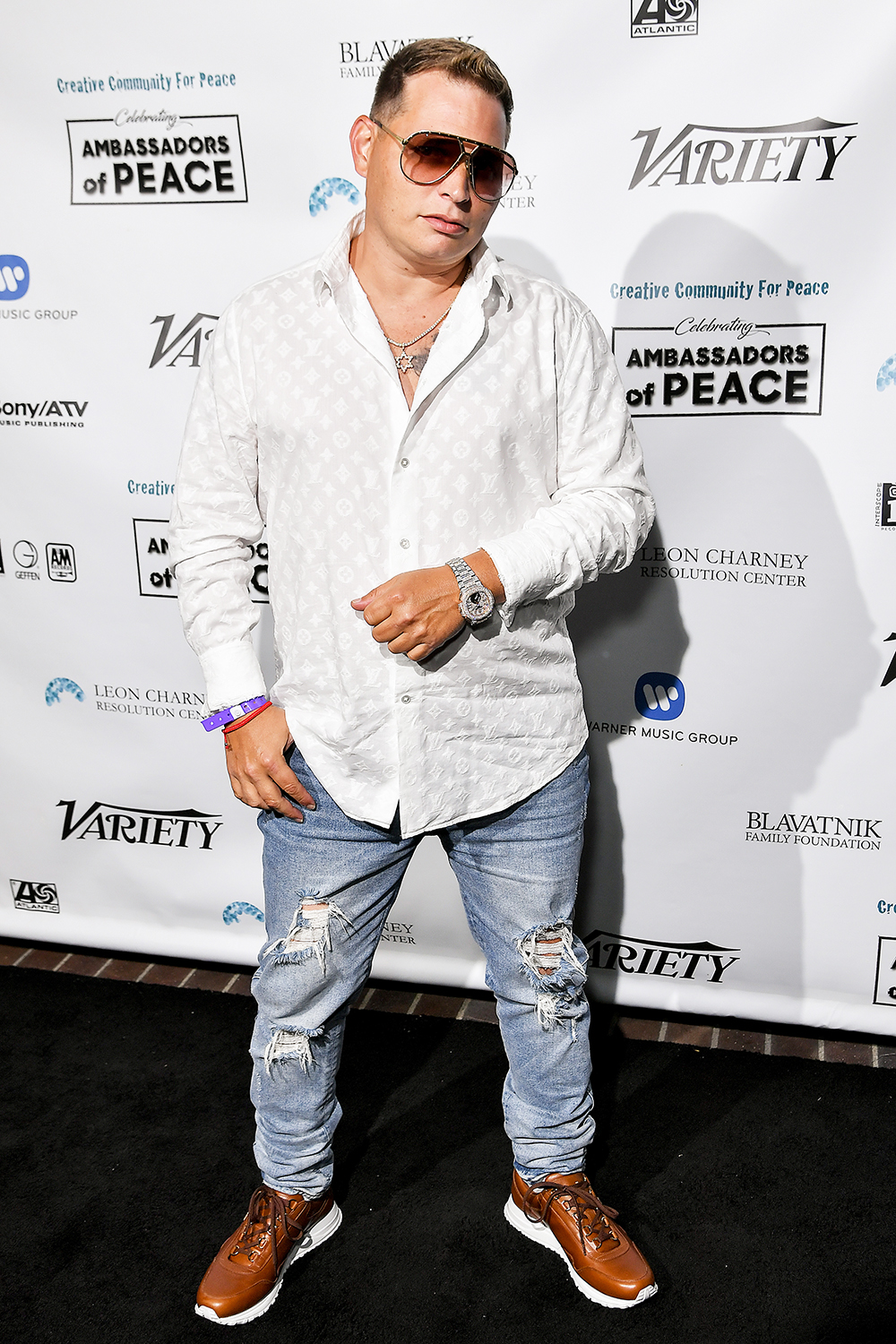 Scott Storch
Creative Community for Peace, Arrivals, Los Angeles, USA - 04 Oct 2018