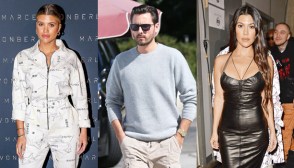 Sofia Richie, Scott Disick & Kourtney Kardashian