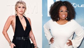Miley Cyrus Oprah Winfrey