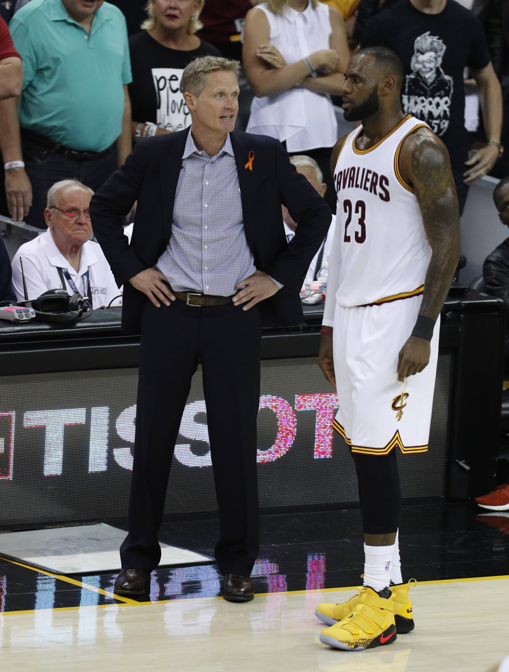 Golden State Warriors at Cleveland Cavaliers, USA - 09 Jun 2017